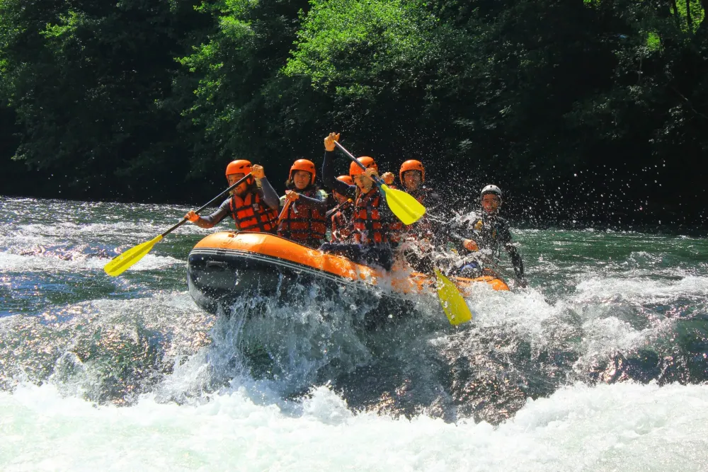 Rafting eau